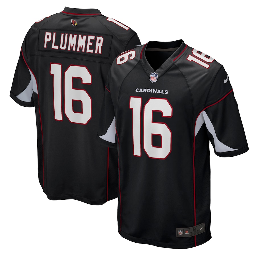 Mens Arizona Cardinals Jake Plummer Black Retired Player Alternate Game Jersey - New Style Jerseys