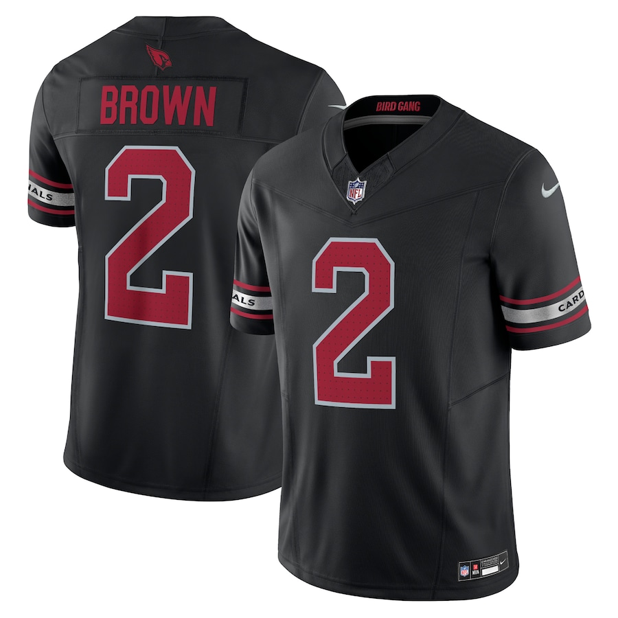 Mens Arizona Cardinals Marquise Brown Black Vapor F.U.S.E. Limited Jersey - New Style Jerseys