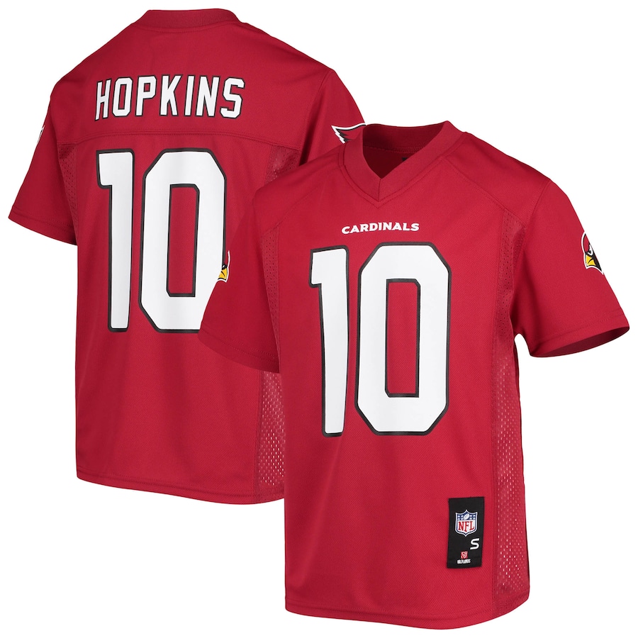 Youth Arizona Cardinals DeAndre Hopkins Cardinal Replica Player Jersey - New Style Jerseys