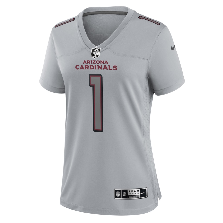 Womens Arizona Cardinals Kyler Murray Gray Atmosphere Fashion Game Jersey - New Style Jerseys