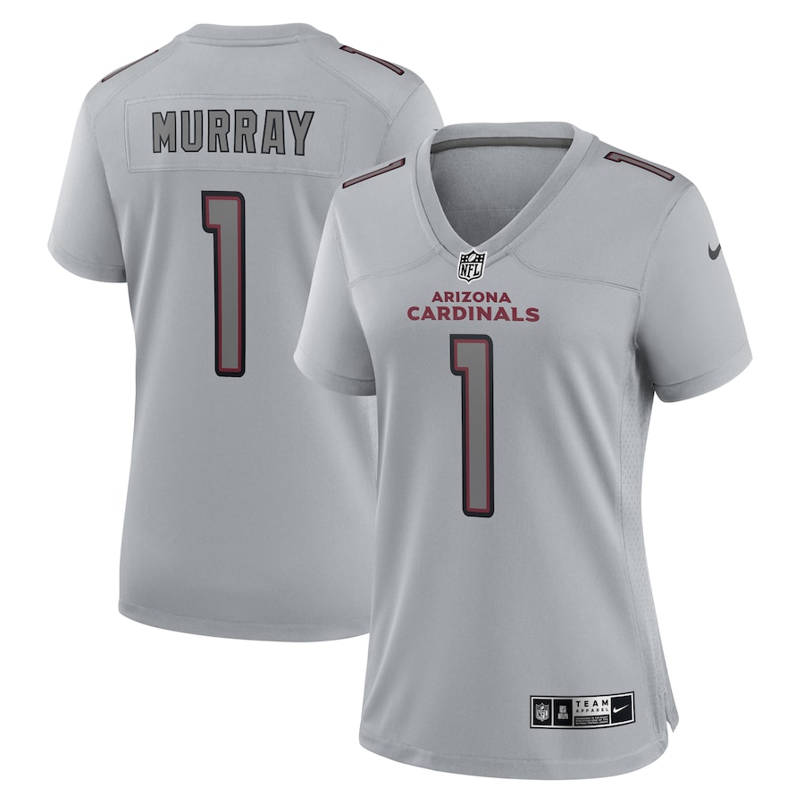 Womens Arizona Cardinals Kyler Murray Gray Atmosphere Fashion Game Jersey - New Style Jerseys