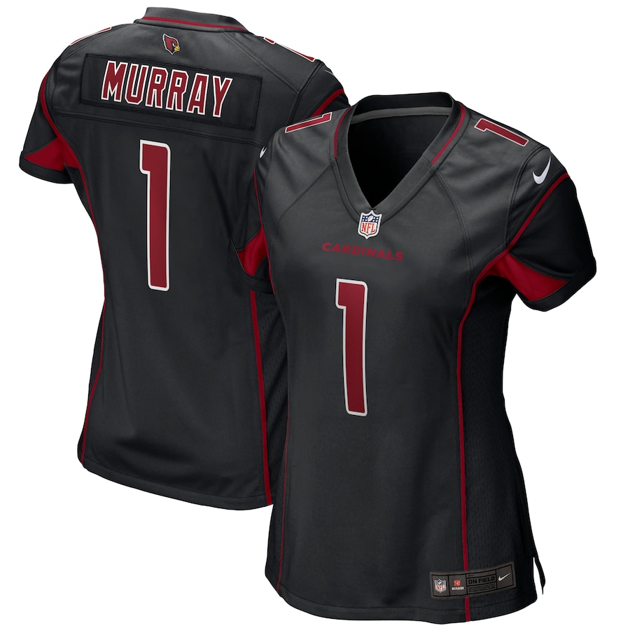 Womens Arizona Cardinals Kyler Murray Black Alternate Game Player Jersey - New Style Jerseys