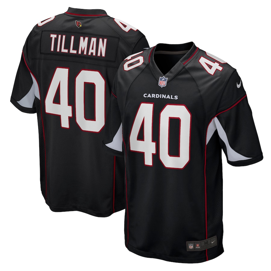 Mens Arizona Cardinals Pat Tillman Black Retired Player Alternate Game Jersey - New Style Jerseys