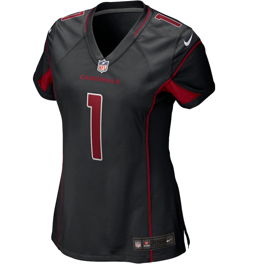 Womens Arizona Cardinals Kyler Murray Black Alternate Game Player Jersey - New Style Jerseys
