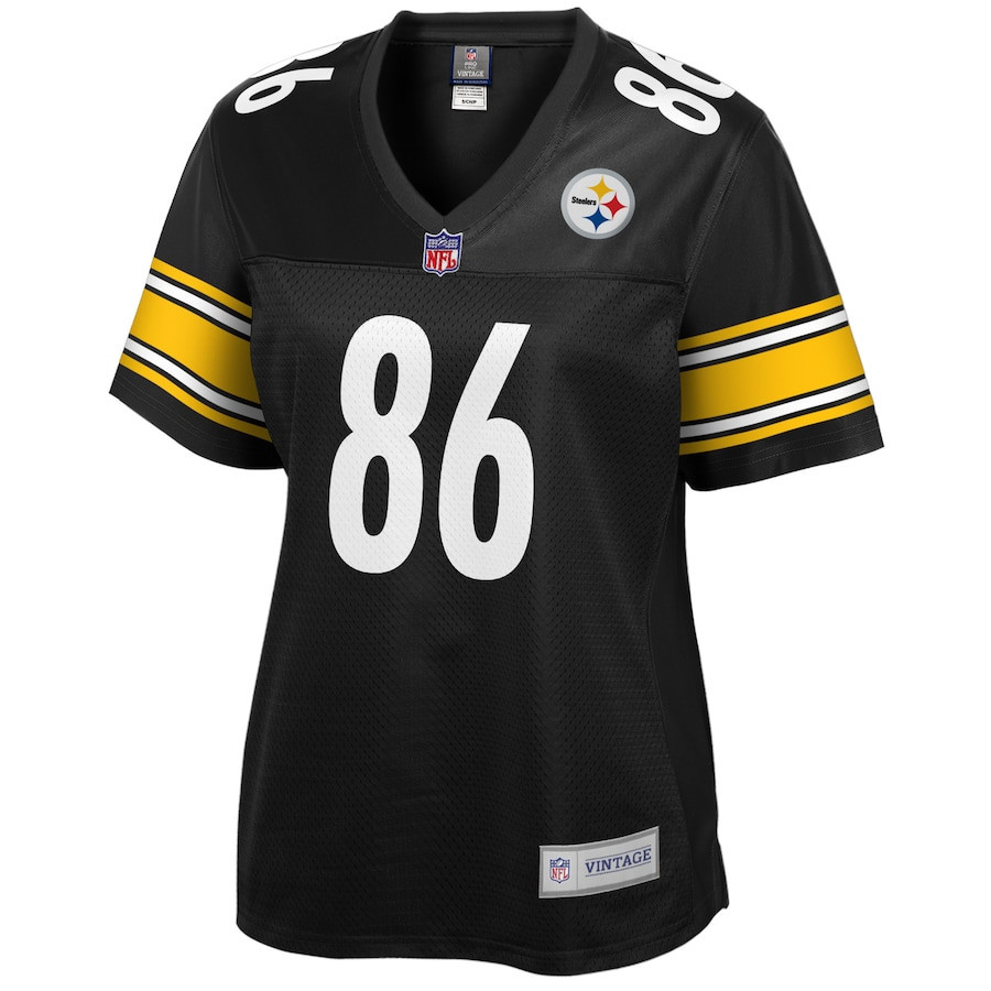 Hines Ward 86 Pittsburgh Steelers Pro Line Women Retired Jersey - Black - New Style Jerseys