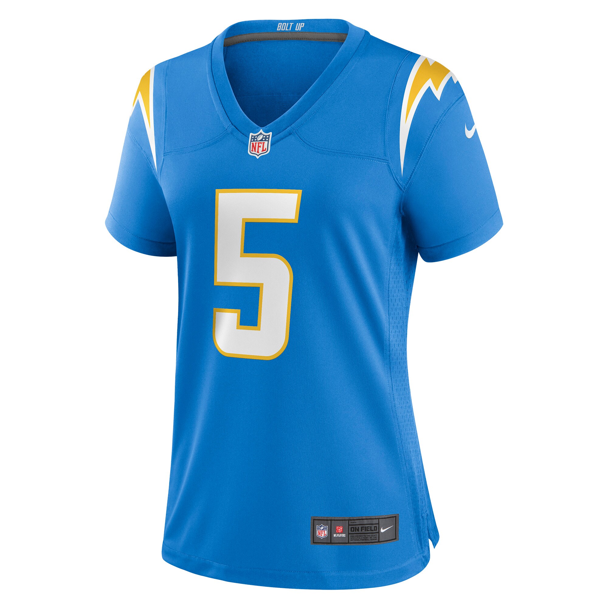 Joshua Palmer Los Angeles Chargers Women's Game Player Jersey - Powder Blue - New Style Jerseys