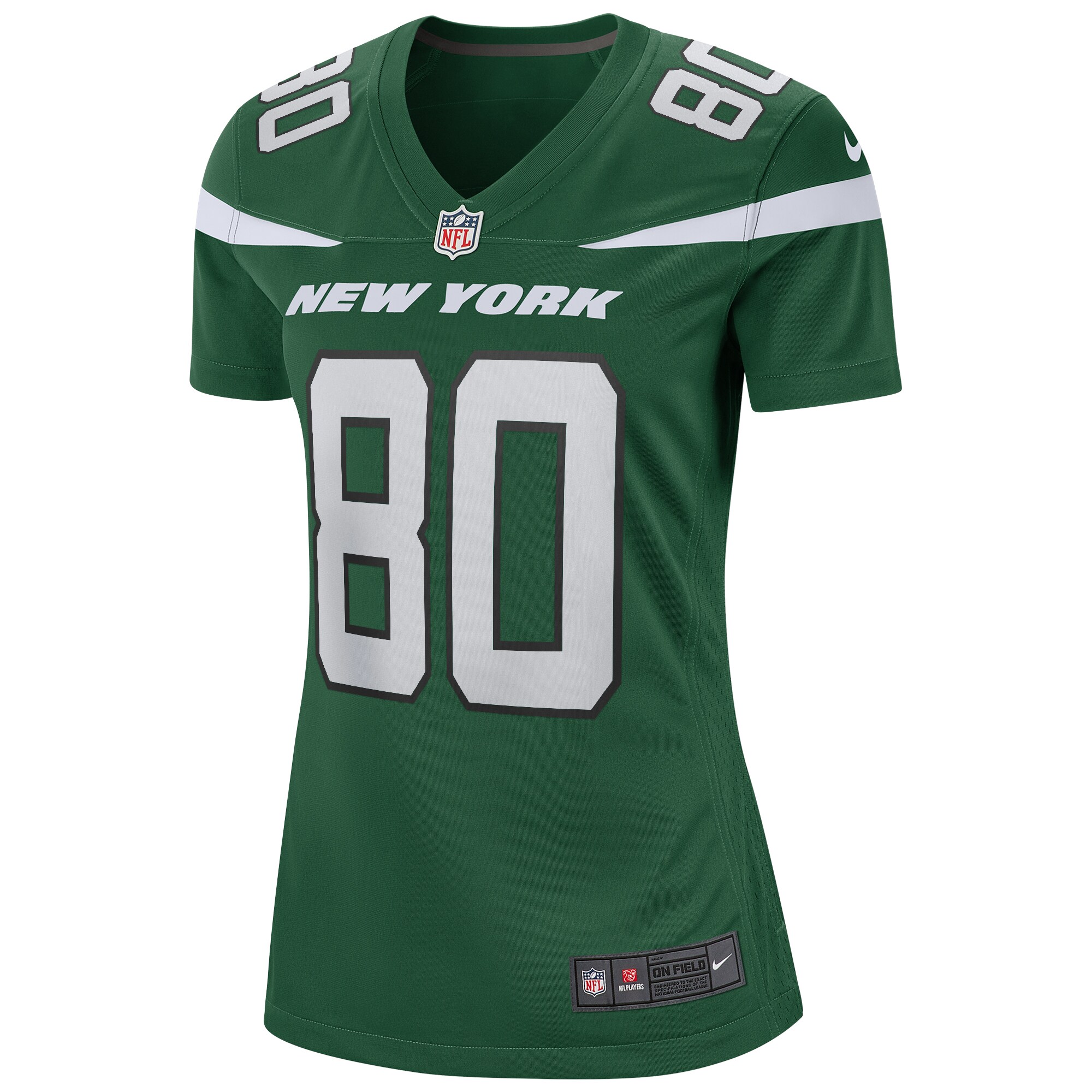 Wayne Chrebet New York Jets Women's Game Retired Player Jersey - Gotham Green - New Style Jerseys