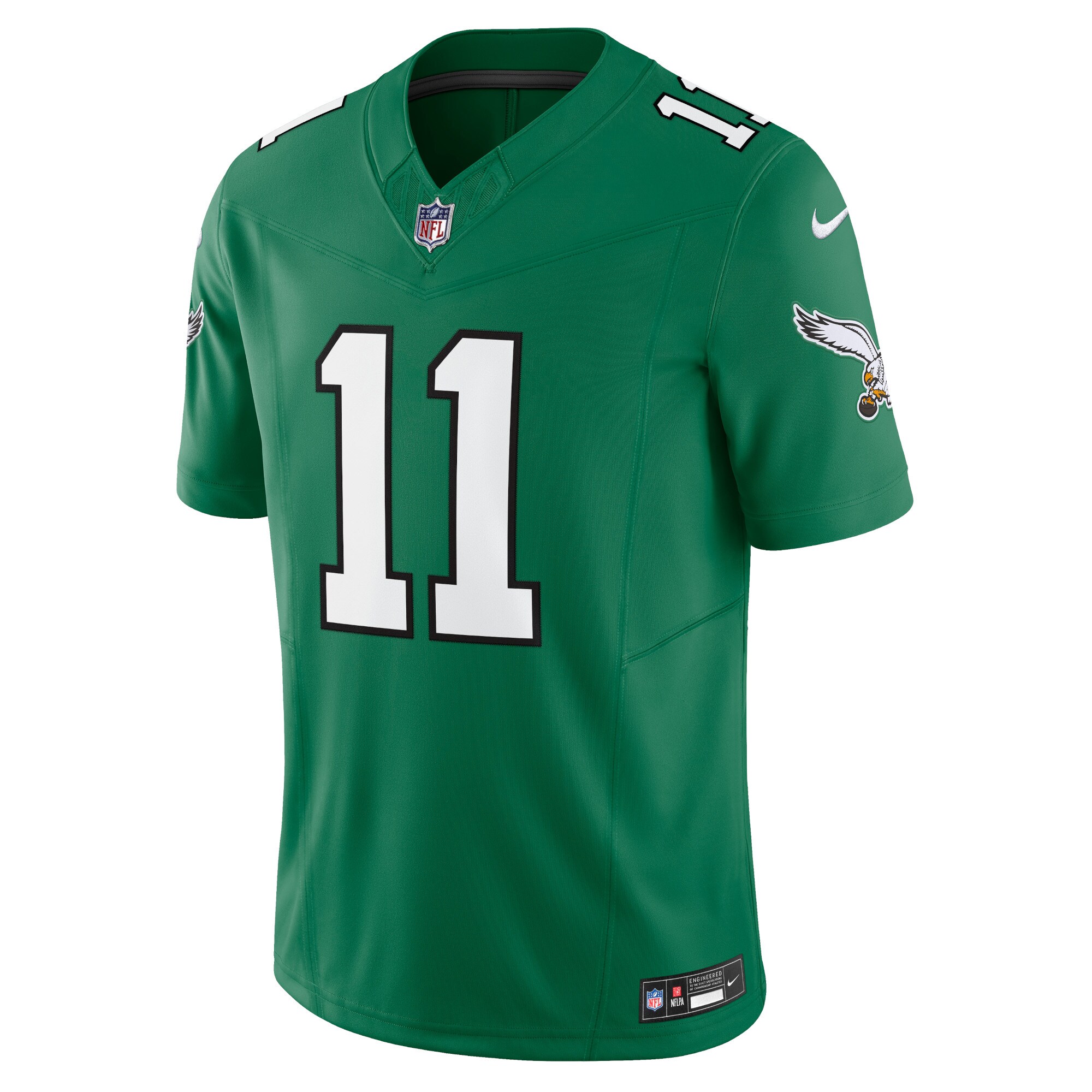 A.J. Brown Philadelphia Eagles Vapor F.U.S.E. Limited Jersey - Kelly Green - New Style Jerseys