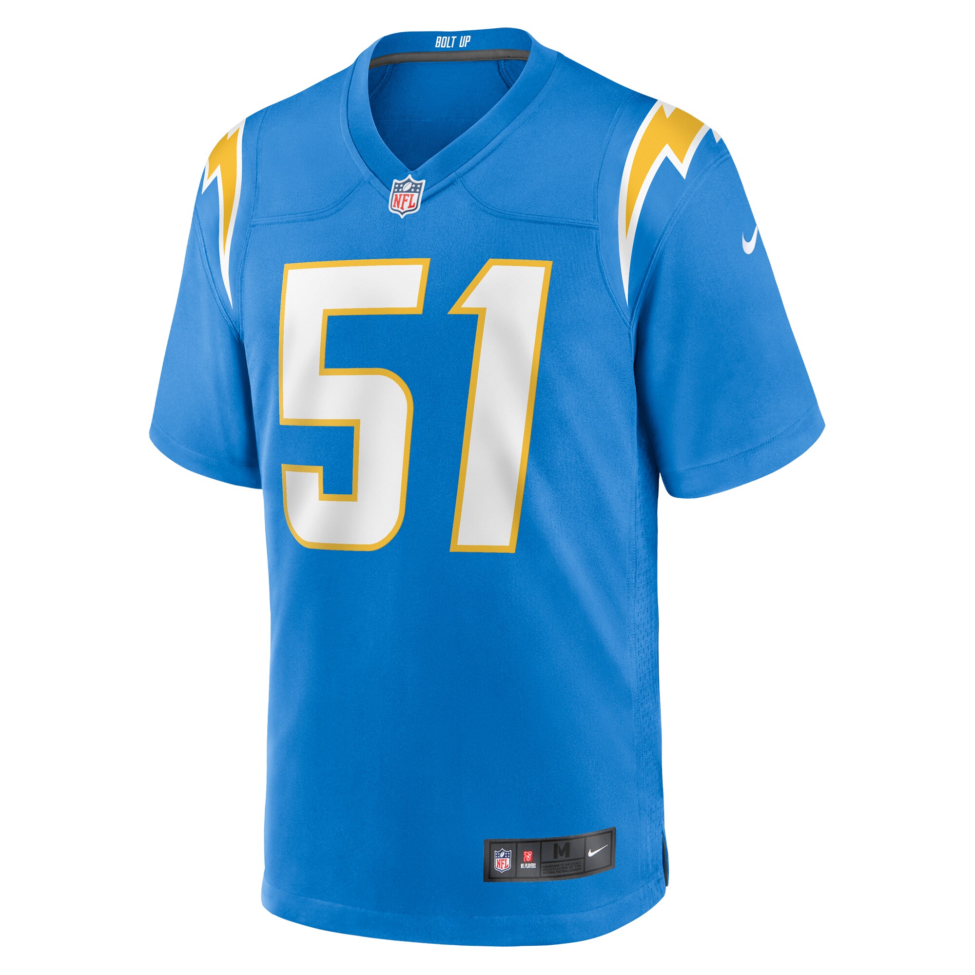 Sebastian Joseph-Day Los Angeles Chargers Game Player Jersey - Powder Blue - New Style Jerseys