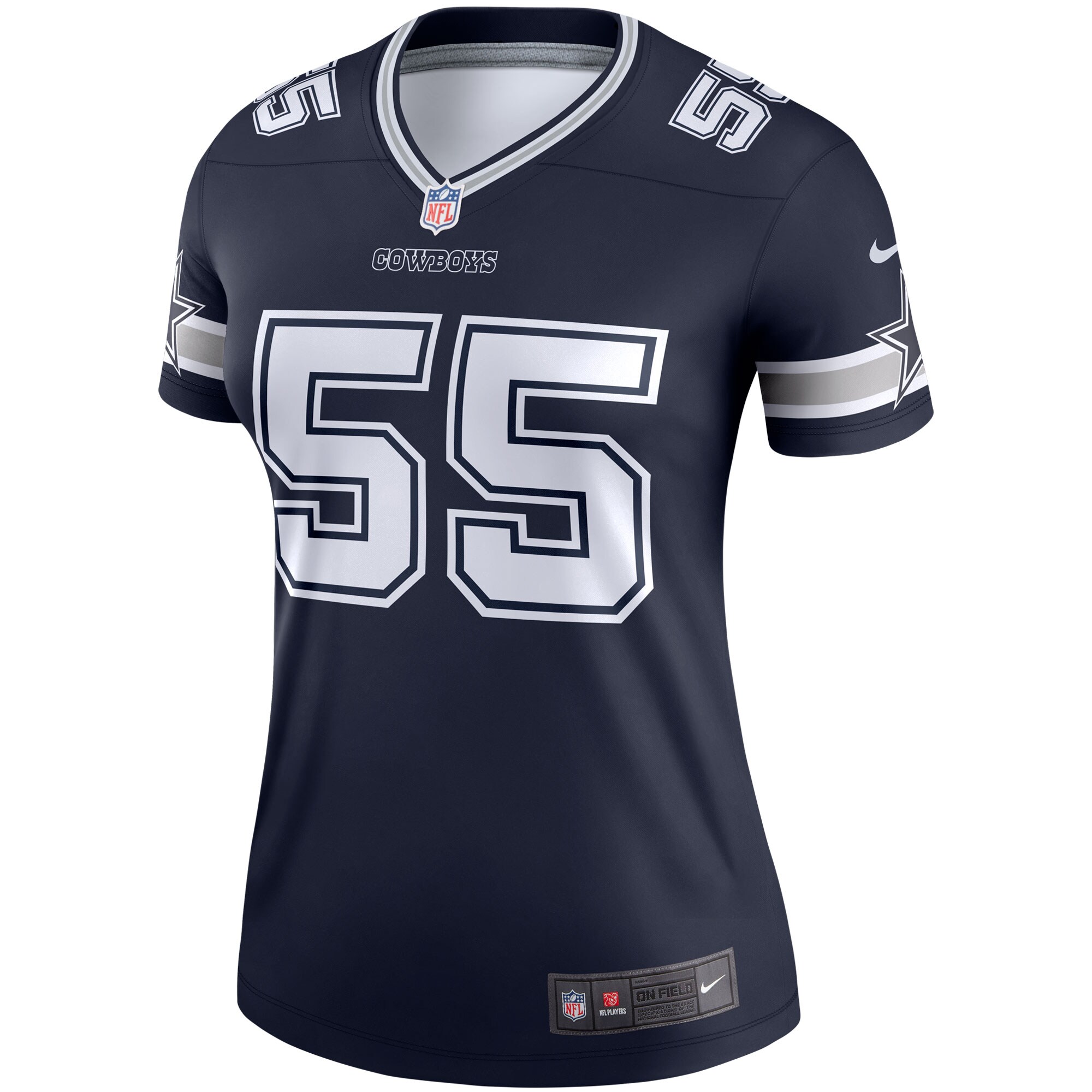 Leighton Vander Esch Dallas Cowboys Women's Legend Player Jersey - Navy - New Style Jerseys