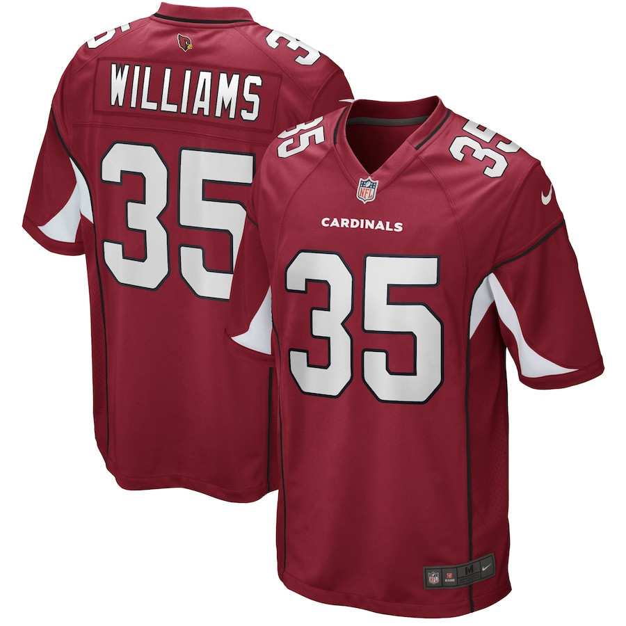 Aeneas Williams 35 Arizona Cardinals Men Game Retired Jersey - Cardinal - New Style Jerseys