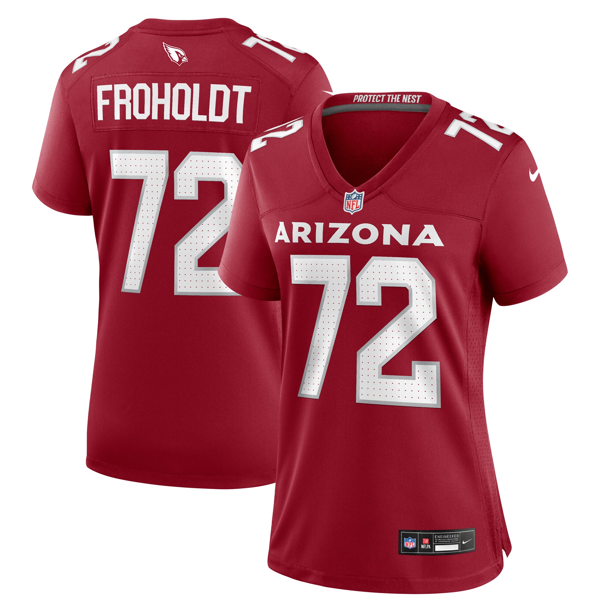 Hjalte Froholdt Arizona Cardinals Women's Women's All Player Jersey - Cardinal - New Style Jerseys