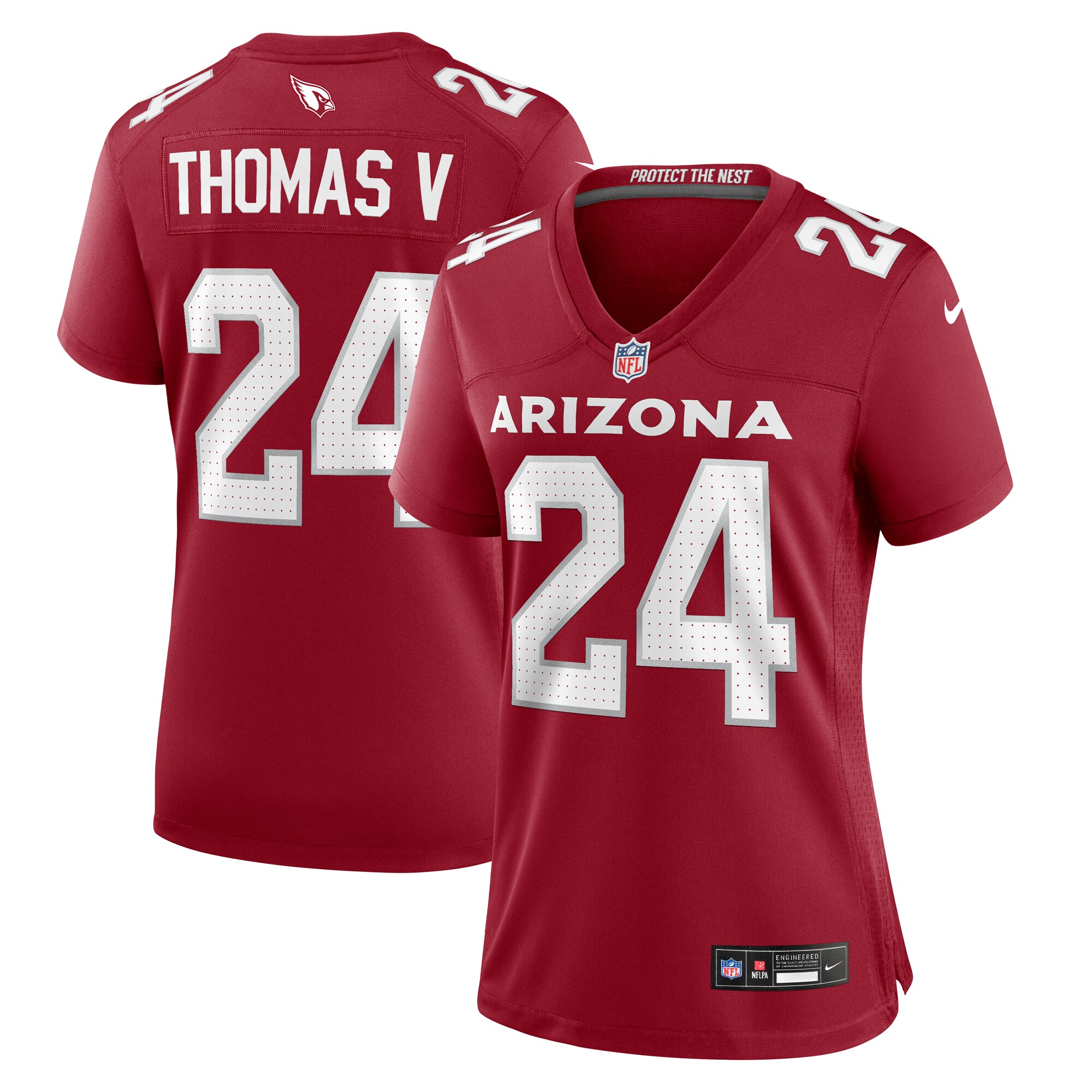 Starling Thomas V Arizona Cardinals Women's Team Game Jersey - Cardinal - New Style Jerseys