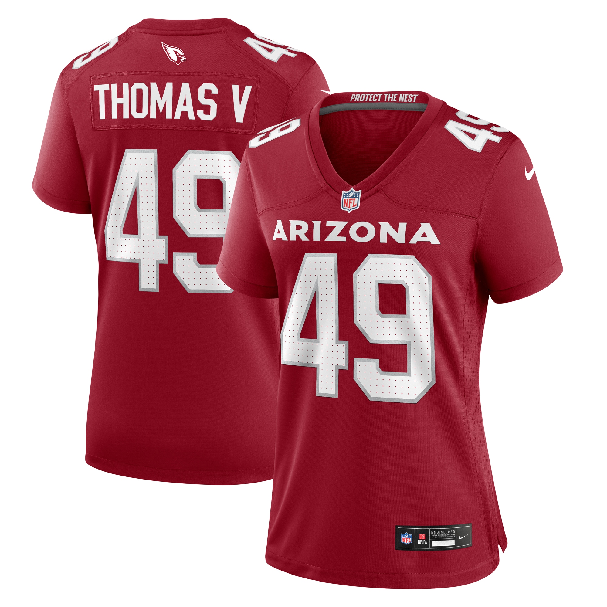 Starling Thomas V Arizona Cardinals Women's Team Game Jersey - Cardinal - New Style Jerseys