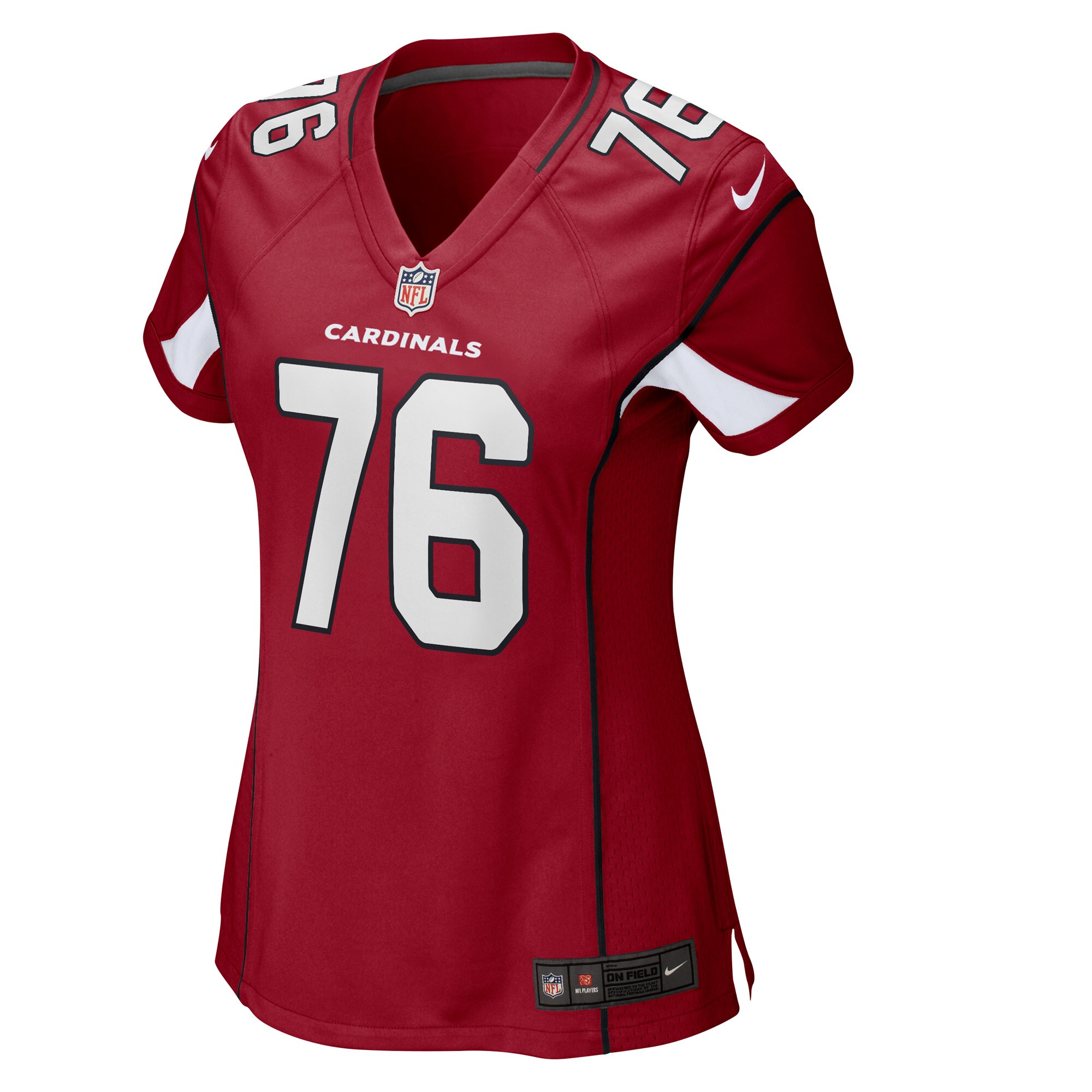 Will Hernandez Arizona Cardinals Women's Game Player Jersey - Cardinal - New Style Jerseys