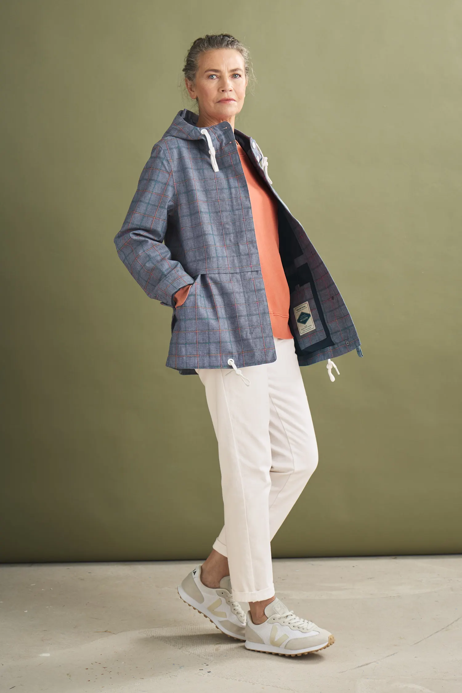 Blue Depth Waterproof Jacket - Seasalt Cornwall