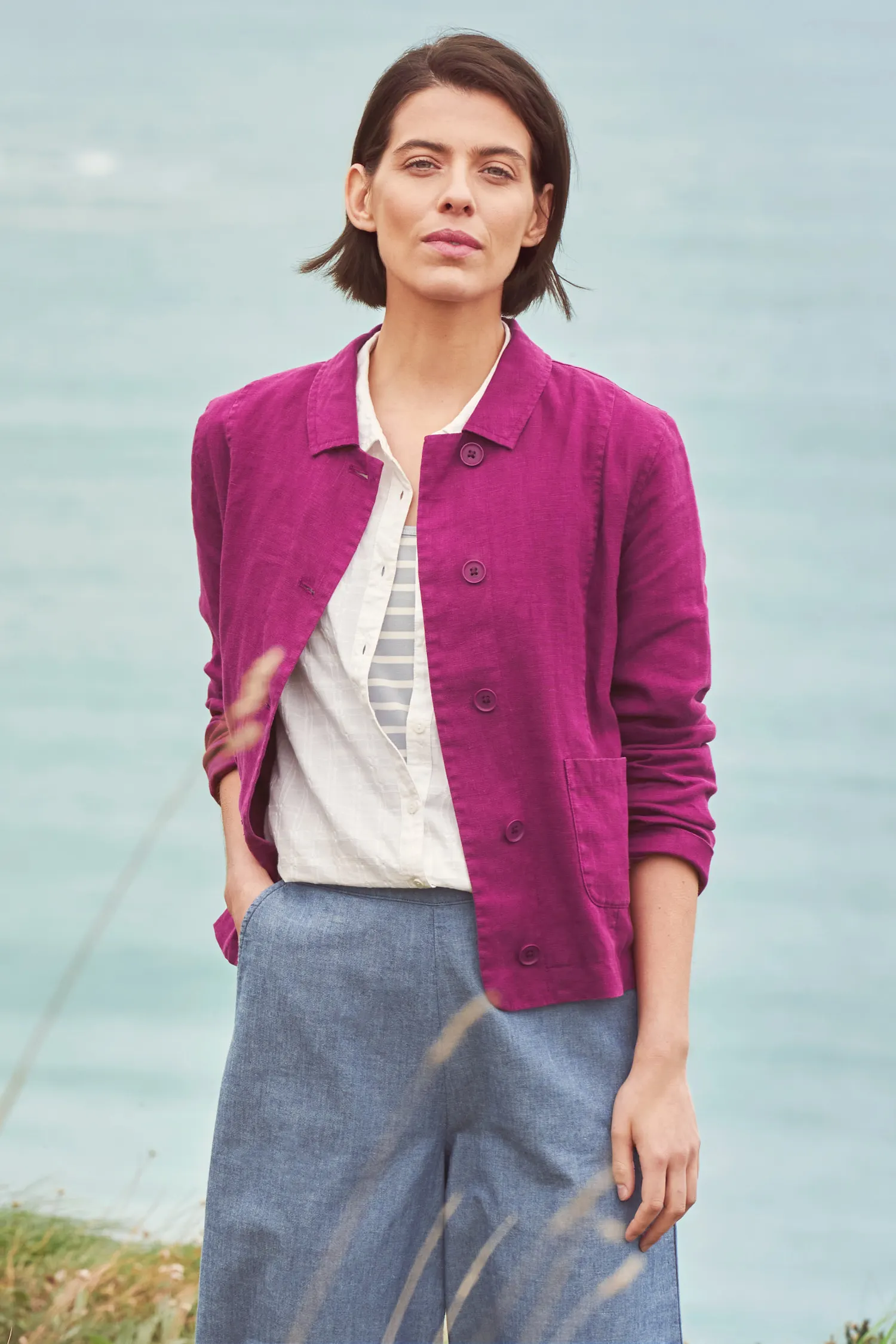 Arame Linen Jacket Seasalt Cornwall