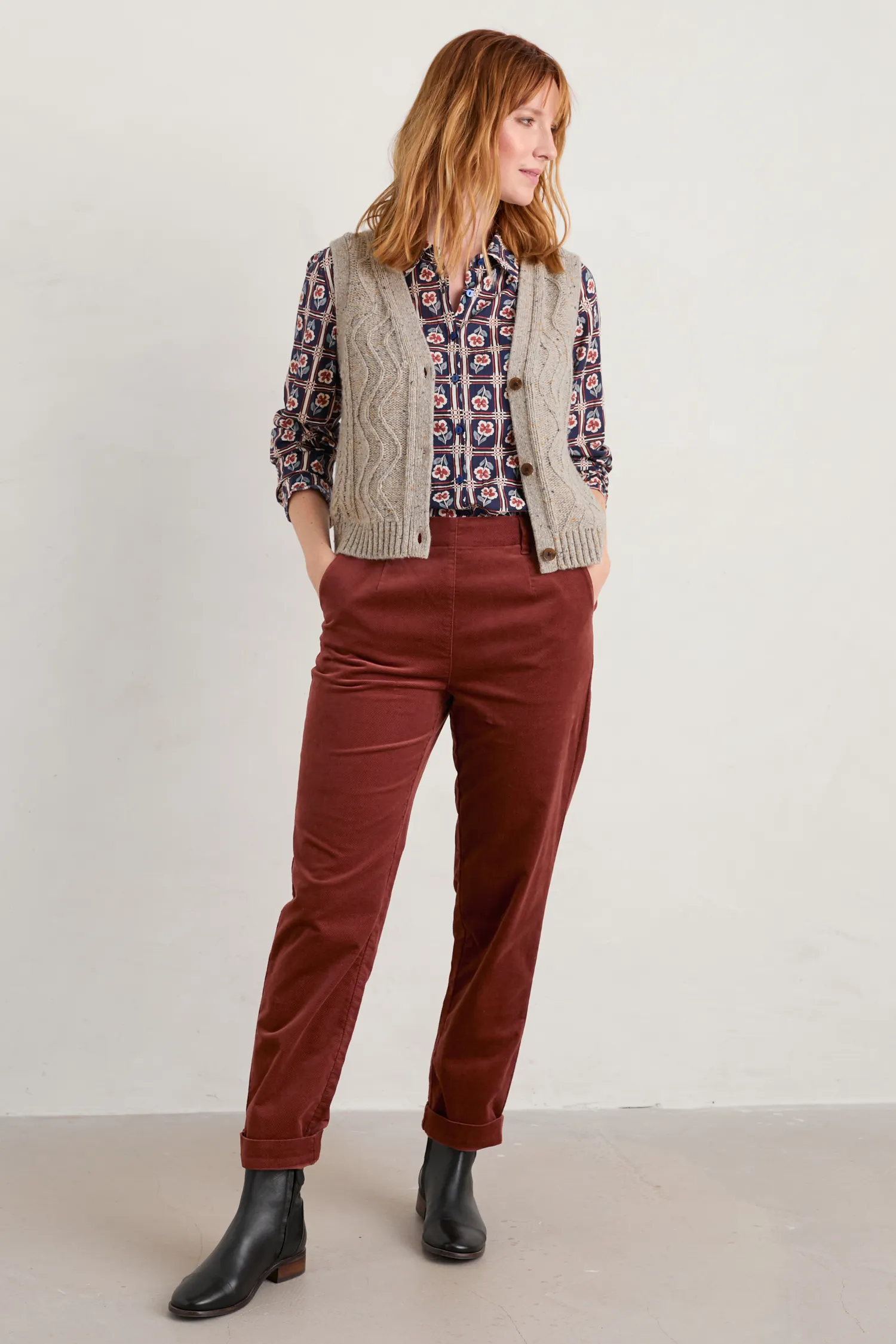 Crackington Trousers Seasalt Cornwall