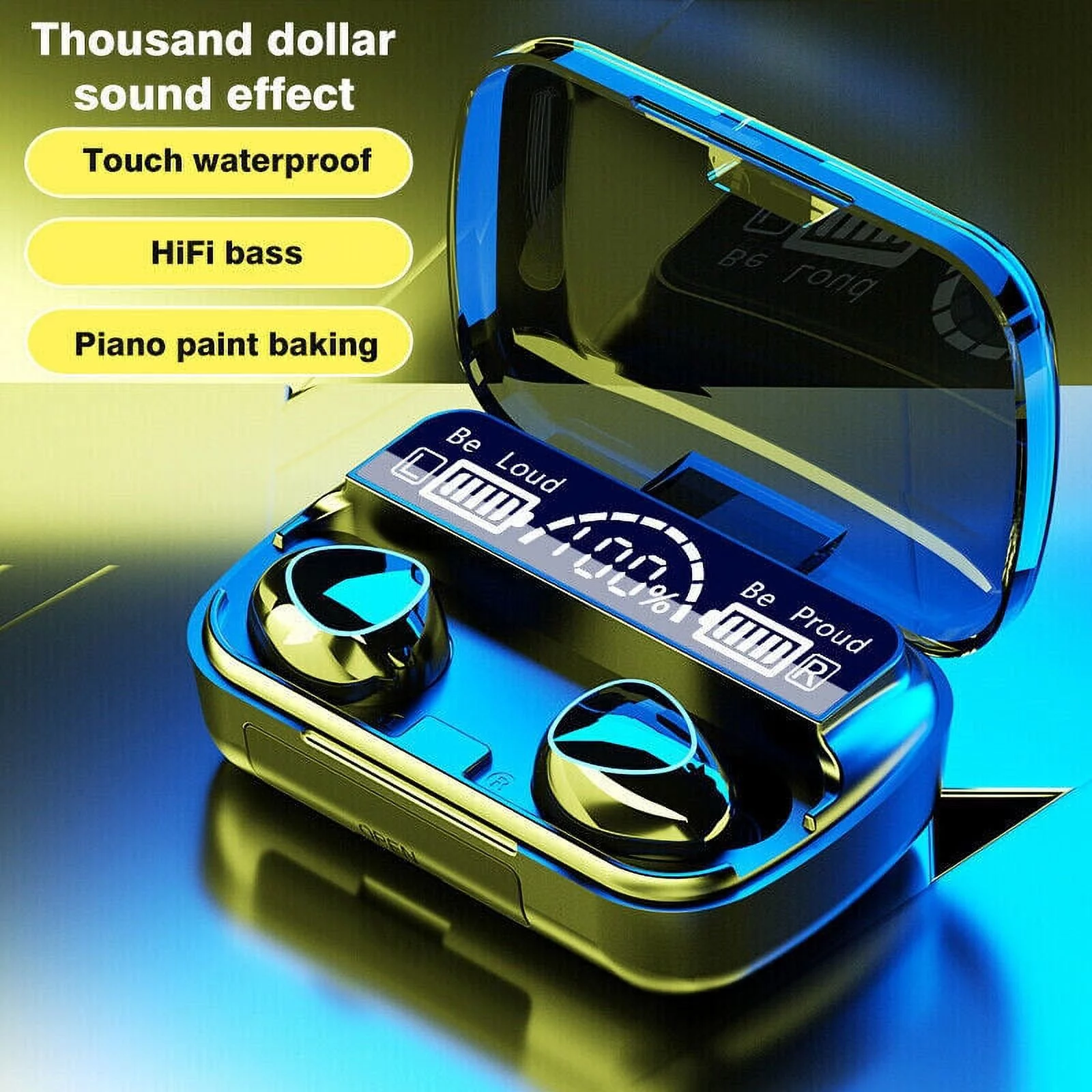 TWS Wireless Earbuds Bluetooth Waterproof Headset Headphones Ideal Companion
