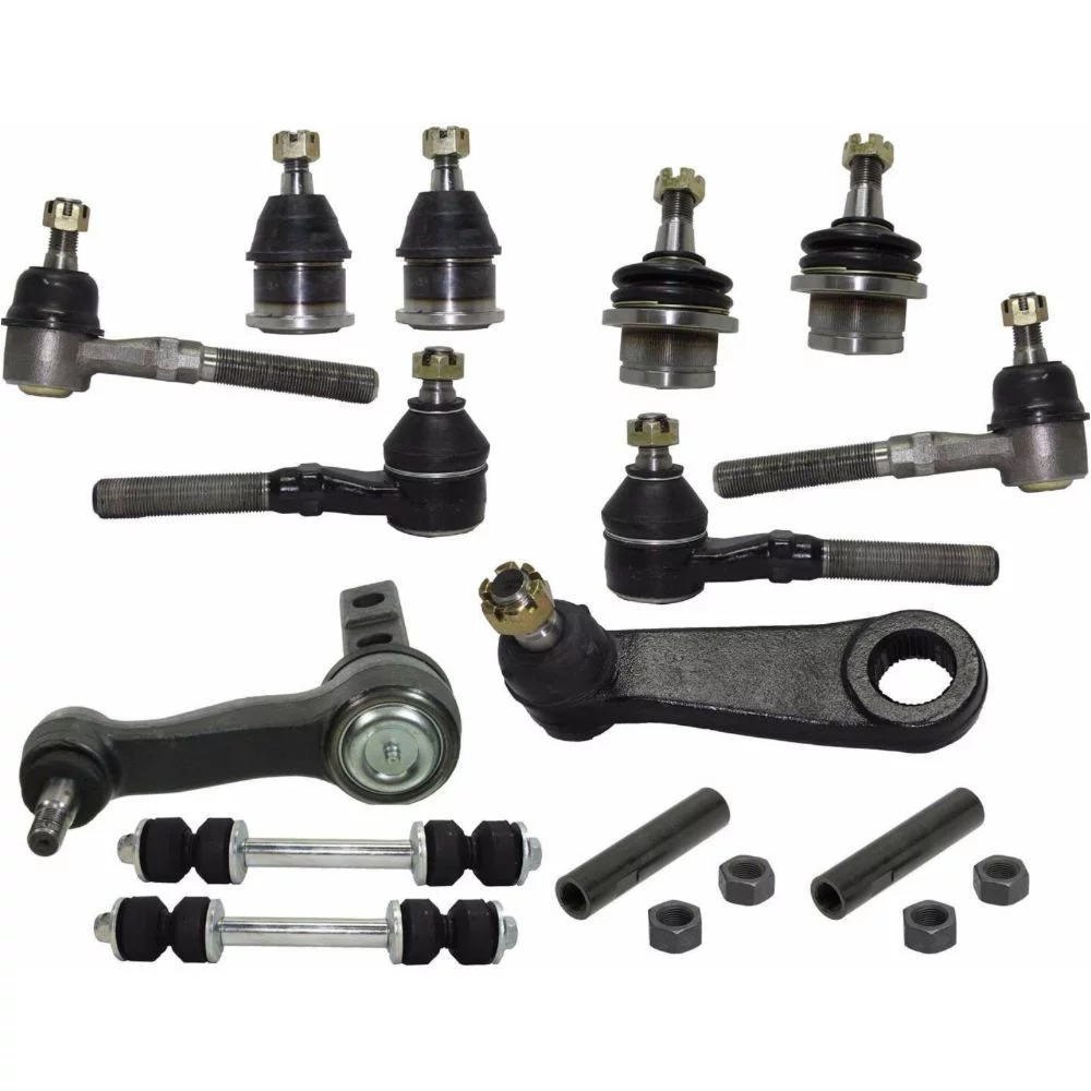14pc Kit Front Tie Rod Ends Ball Joints Pitman Idler For Ford Lincoln 4WD