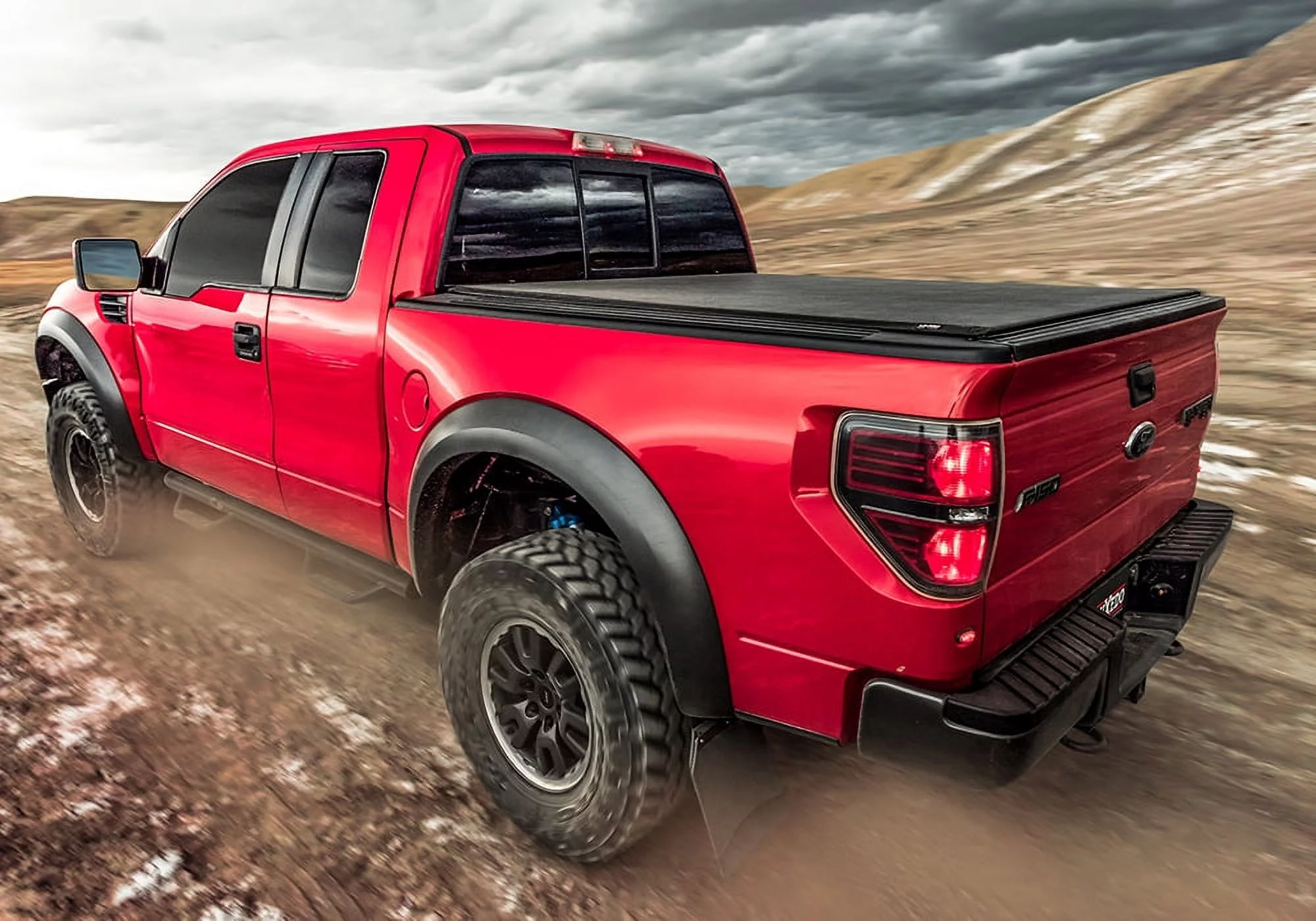 TruXedo Lo Pro Soft Roll Up Truck Bed Tonneau Cover | 597701 | Fits 2015 - 2022 Ford F-150 5' 7