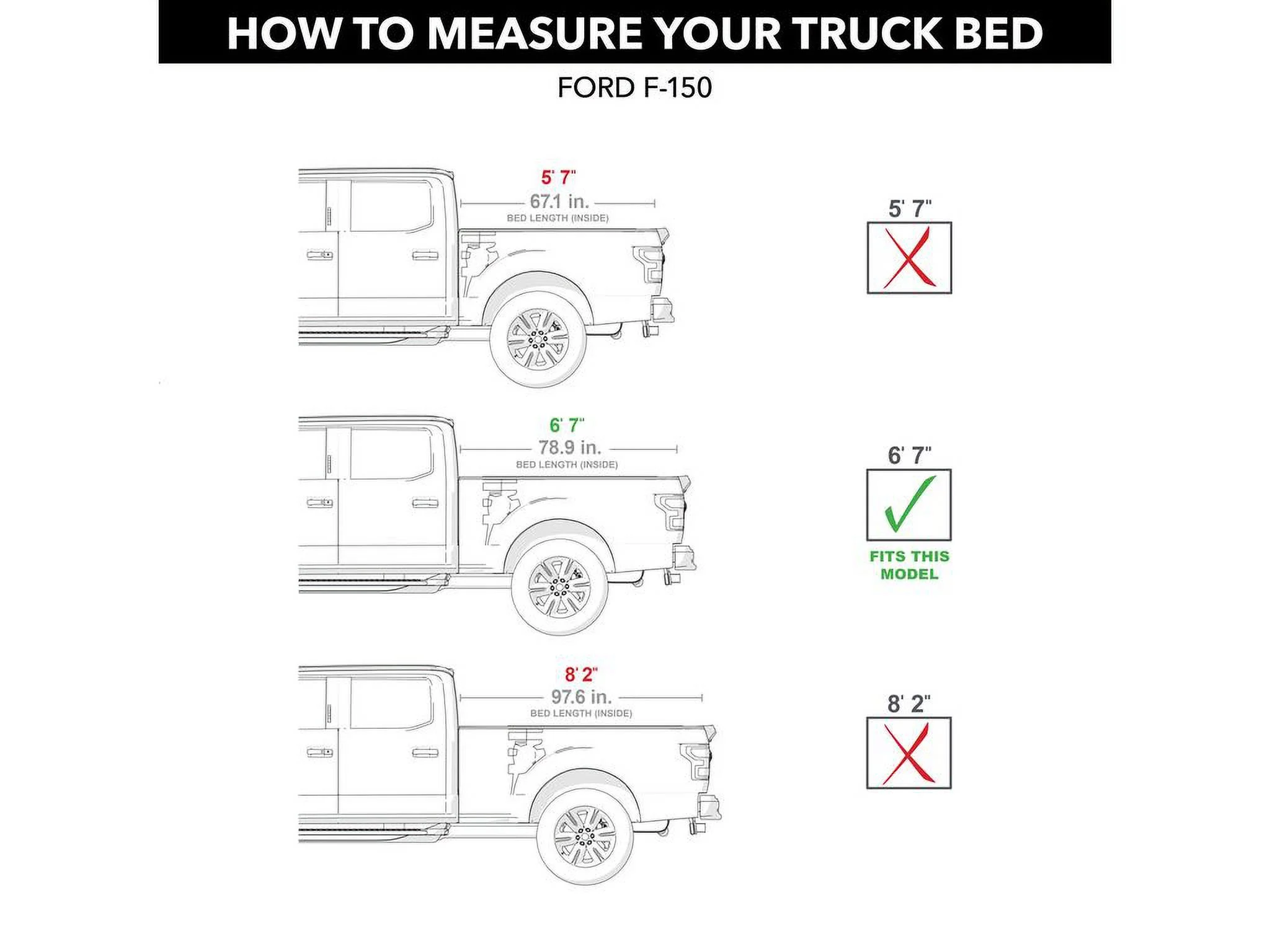 BAK by RealTruck BAKFlip MX4 Hard Folding Truck Bed Tonneau Cover | 448327 | Compatible with 2015 - 2020 Ford F-150 6' 7