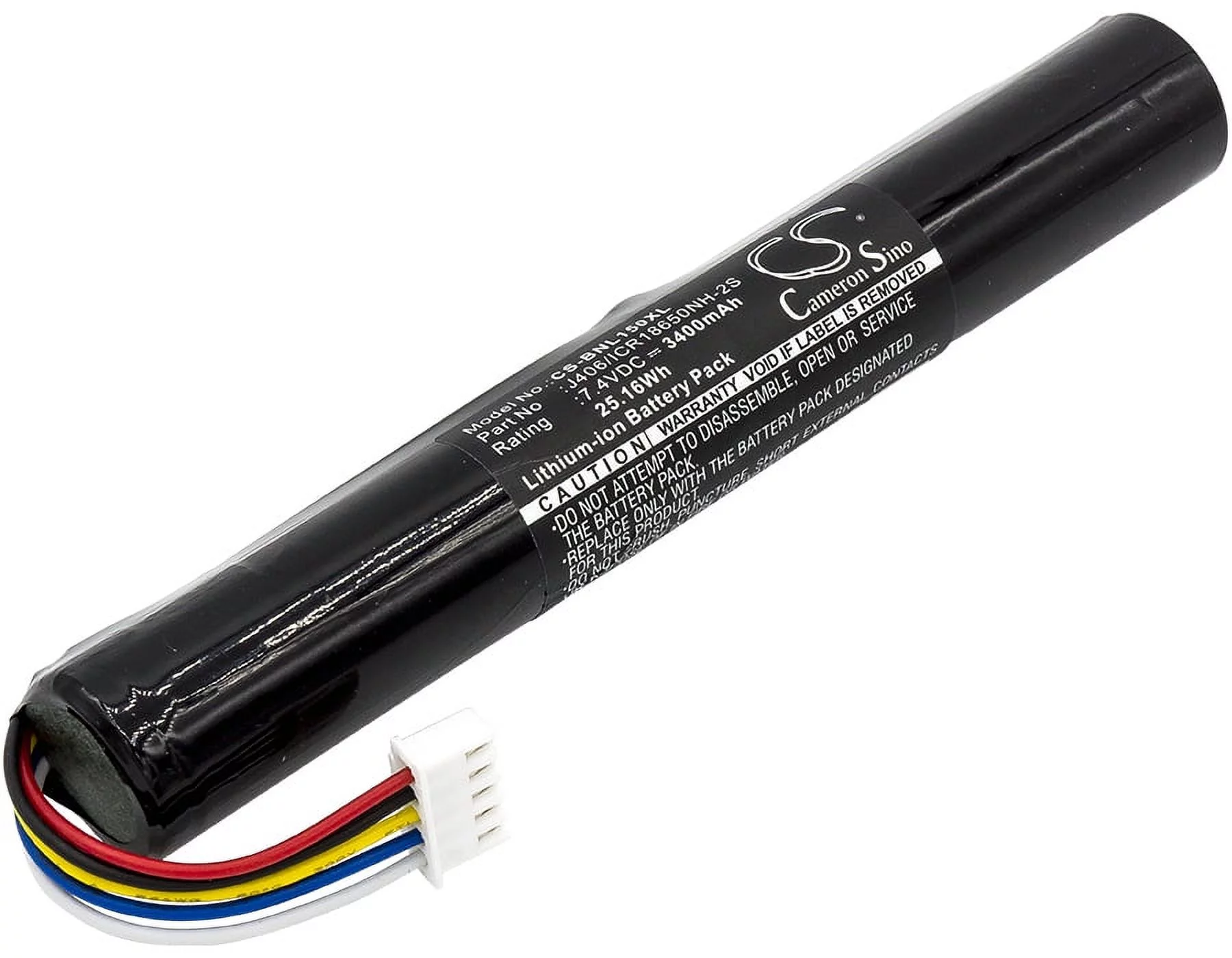 Speaker Battery for Bang & Olufsen BeoLit 15 BeoLit 17 BeoPlay A2 BeoPlay A2 Active, J406/ICR18650NH-2S 3400mAh