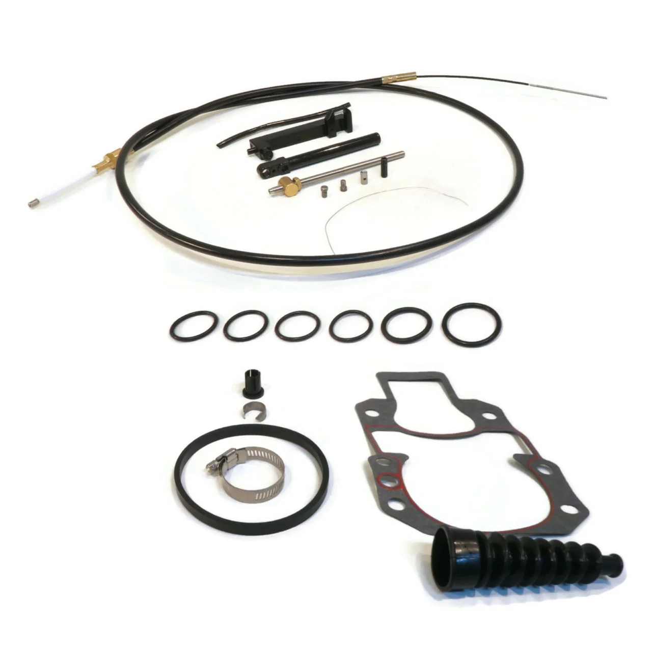 The ROP Shop | Lower Shift Cable Kit For Mercury MerCruiser 27-94996, 2794996 SternDrive Gasket