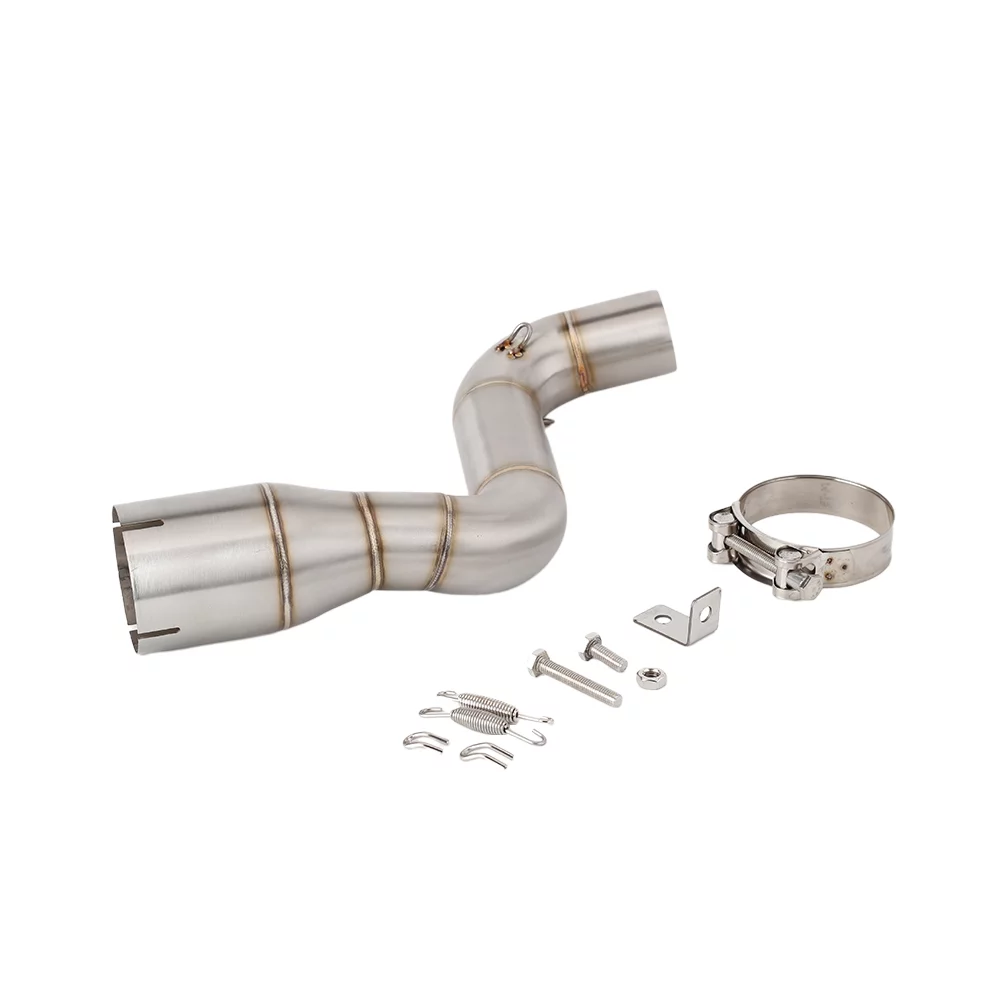GFYSHIP For KTM Duke 200 2020 2021 2022 2023 RC200 RC 200 Slip-on Escape Motorcycle Exhaust Mid Link Pipe 51mm