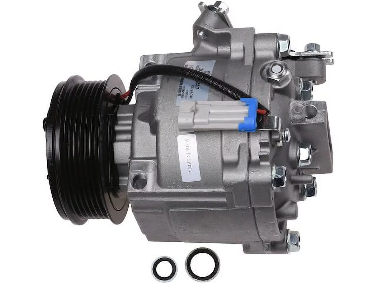 A/C Compressor - Compatible with 2013 - 2018 Chevy Sonic 1.8L 4-Cylinder 2014 2015 2016 2017