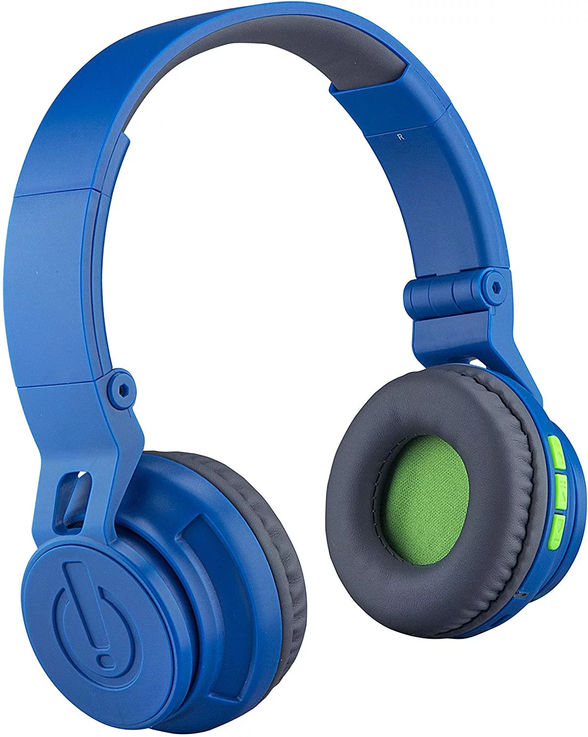 eKids Children's Bluetooth Noise-Canceling Over-Ear Headphones, Blue, eK-B50B.EXv0