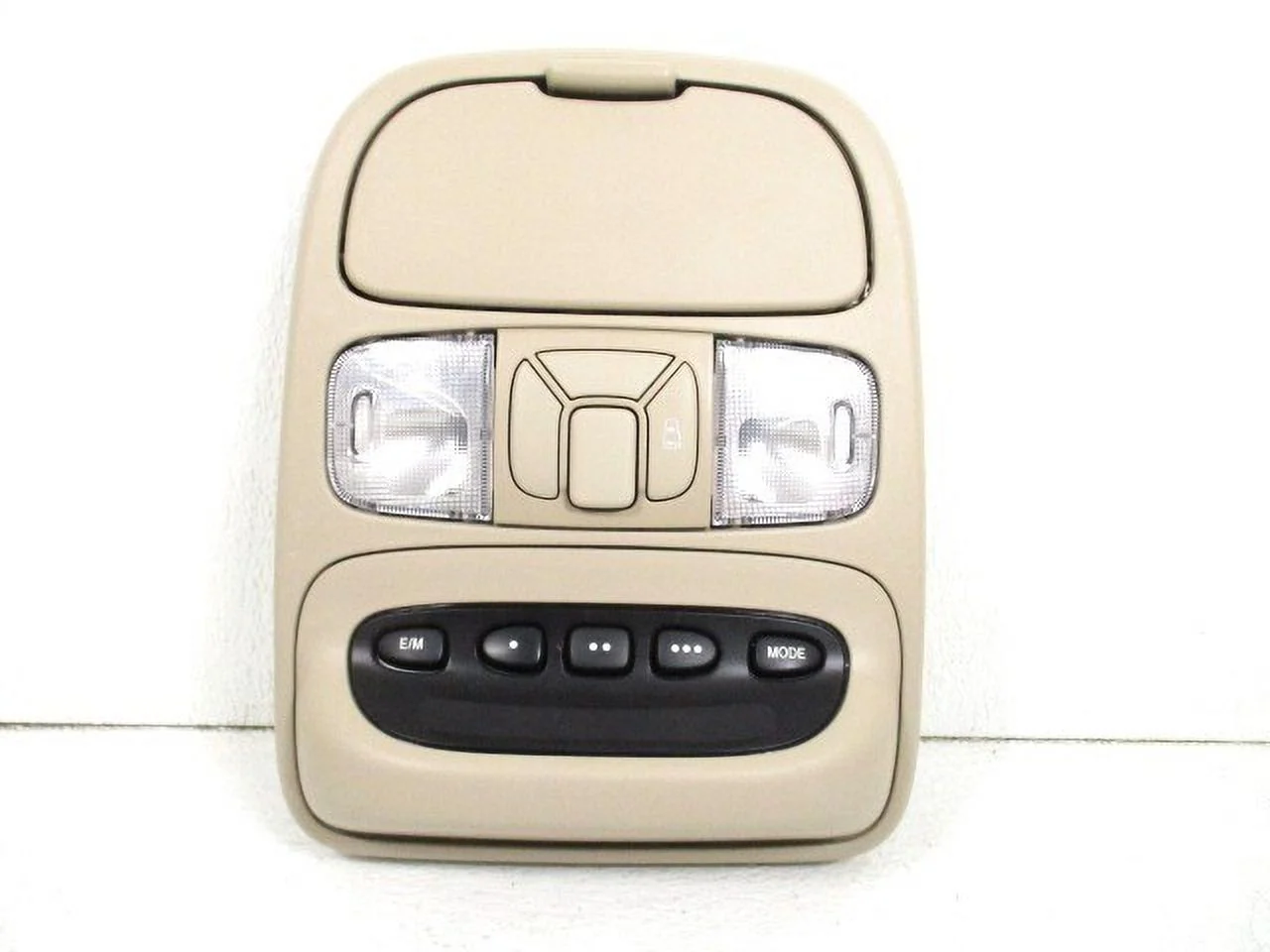 Pre-Owned 2004 2005 Toyota Sienna Tan Overhead Console w/ Power Passenger Slide Door OEM (Good)