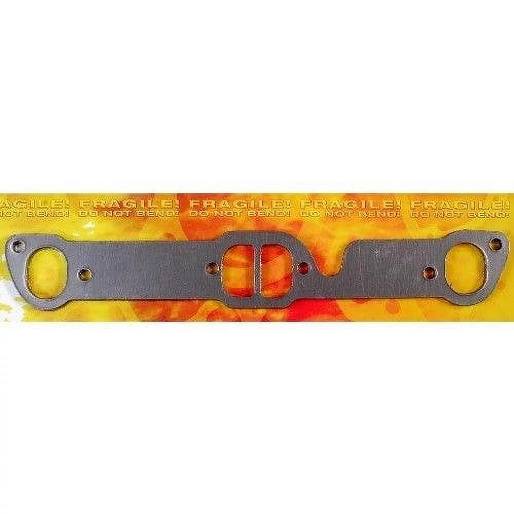 Remflex Inc. 12-004 REM12-004 1958-1979 PONTIAC 326-455 LARGE D PORT GRAPHITE EXHAUST GASKET - GREY