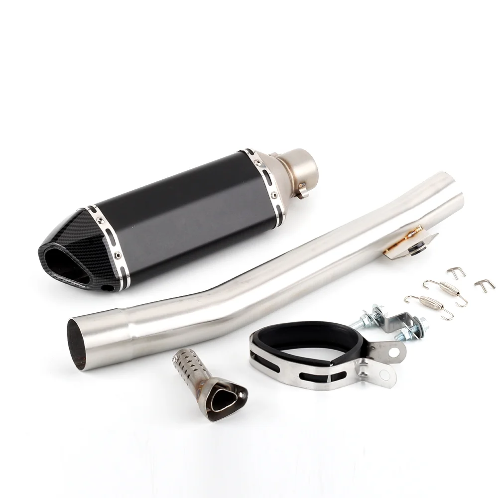 GFYSHIP For Suzuki GSF600 Bandit 1995-2006Escape Slip-on Motorcycle Exhaust Muffler Mid Link Pipe