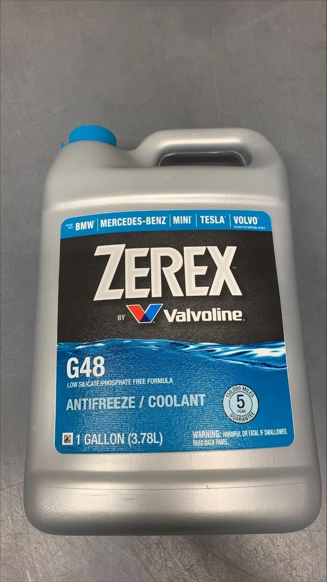 New Genuine Mercedes-Benz Zerex G-48 Antifreeze Coolant 1 Gallon OE Q6880187