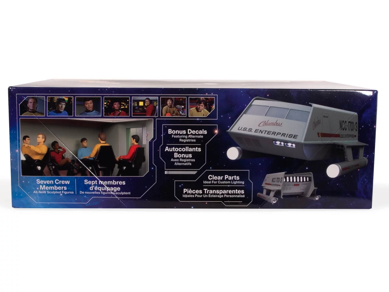 Star Trek - GALILEO Shuttle Craft 7 - With INTERIOR 1:32 SCALE MODEL KIT (POL995M)