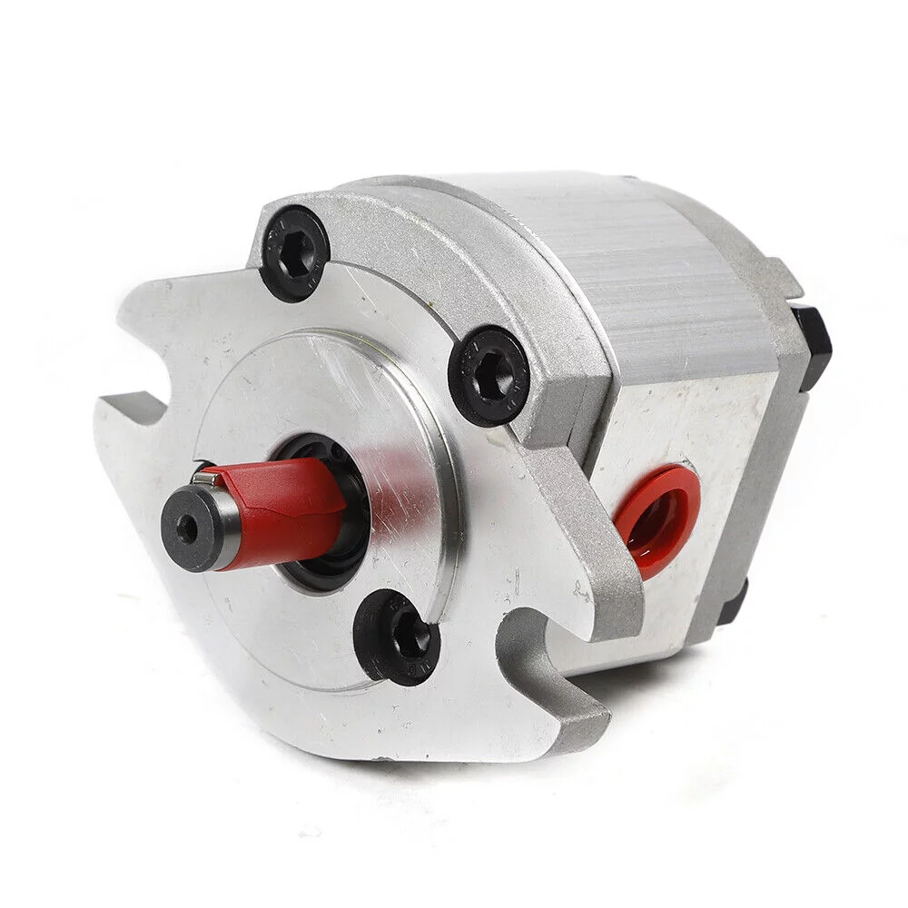 Colorfullrain Mini Hydraulic Gear Pump High Pressure Gear Pumps 0.8ml/r Aluminum Alloy 21MPa