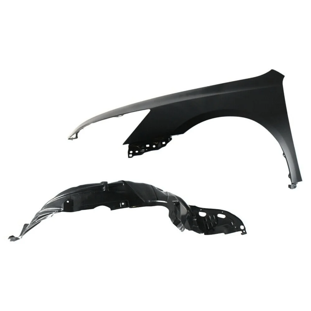 Teledu For 2003-2007 Honda Accord Sedan Front,Left Driver Side FENDER & Splash Shield