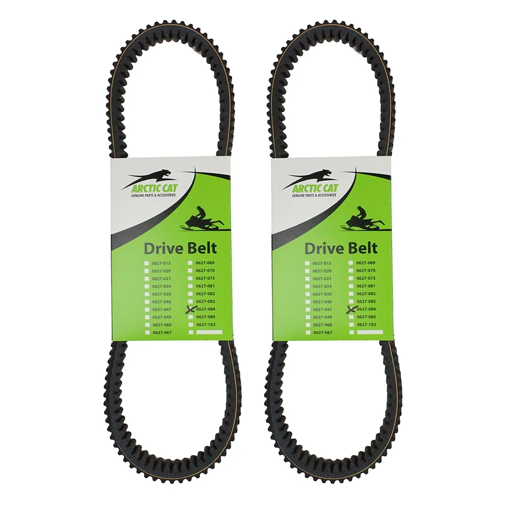Arctic Cat 0627-084 2pk OEM Heavy Duty Drive Belts 2012-2017 M X XF 800 4000 6000 LXR Sno