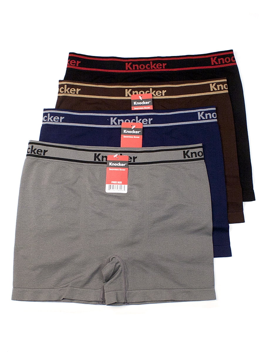 247 Frenzy Men's Essentials Knocker PACK OF 6 Seamless Trunks (MS011M-6PK)