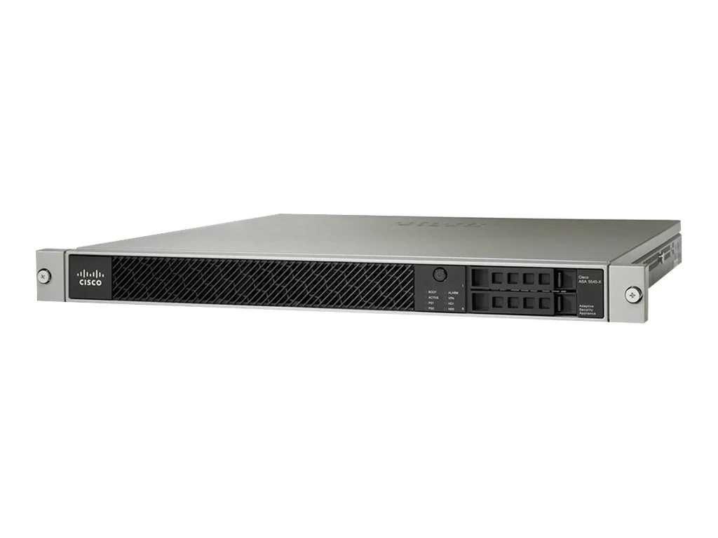 Cisco ASA 5545-X with Firepower Threat Defense - Security appliance - 8 ports - 1GbE - 1U - rack-mountable
