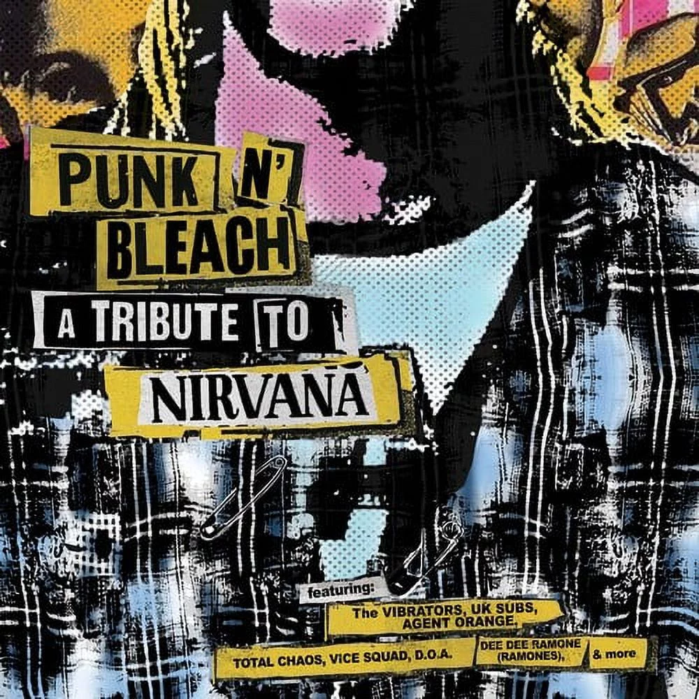 Various Artists - Punk 'n' Bleach - A Tribute To Nirvana (Various Artists) - Green Splatter - Vinyl