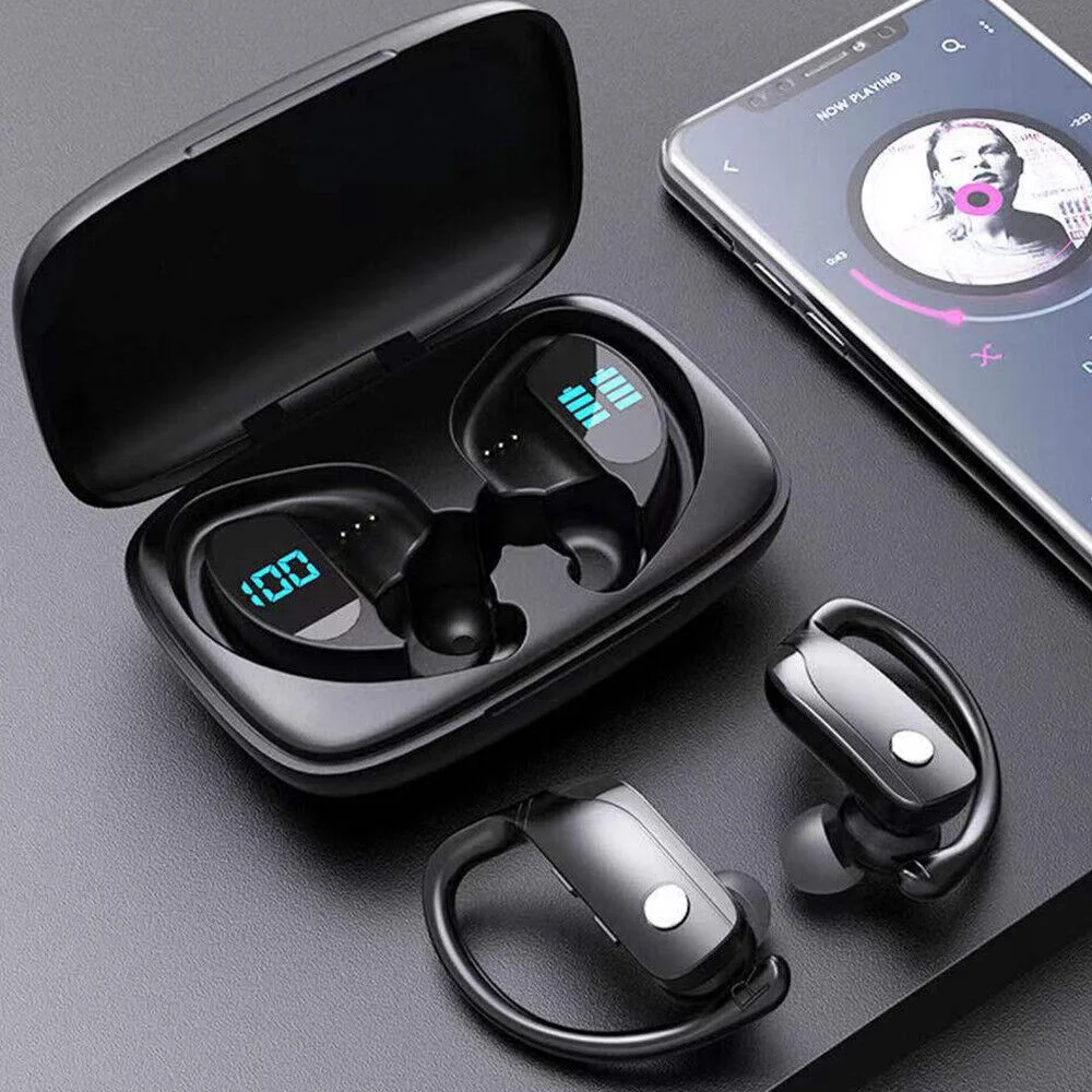 Fashionable TWS 5.0 Bluetooth Earbuds - Wireless Stereo Sports Headset for Music Lovers, US