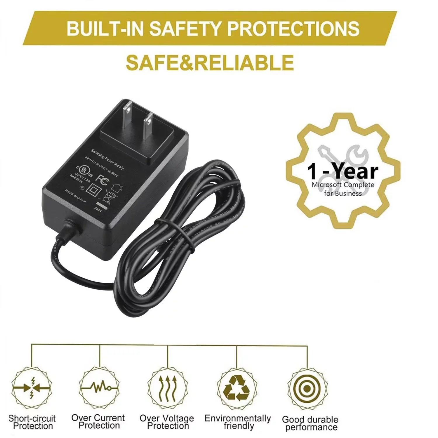 CJP-Geek 12V 3A DC Adapter for Buffalo WZR-900DHP WZR-900DHP2 Extreme Dual Band Gigabit