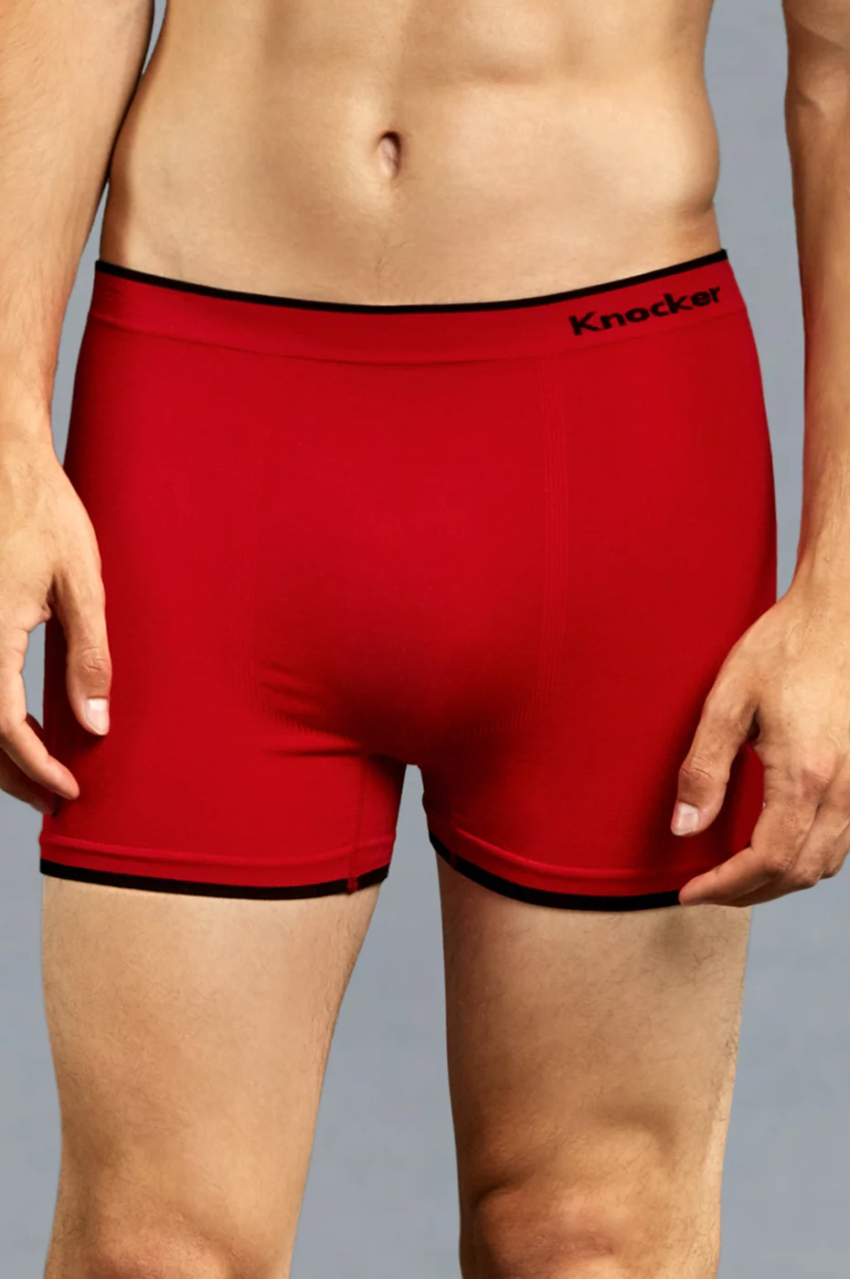 247 Frenzy Men's Essentials Knocker PACK OF 6 Seamless Trunks (MS002M-6PK)