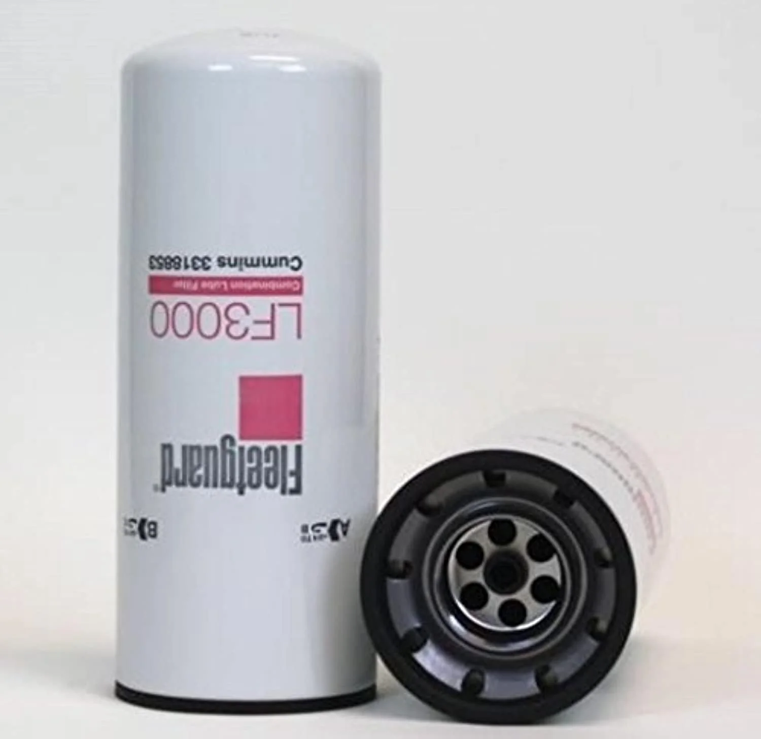 Fleetguard LF3000, Diesel Oil/Lube Filter, Spin-on, Compatible with Cummins Engines (Pack of 2)