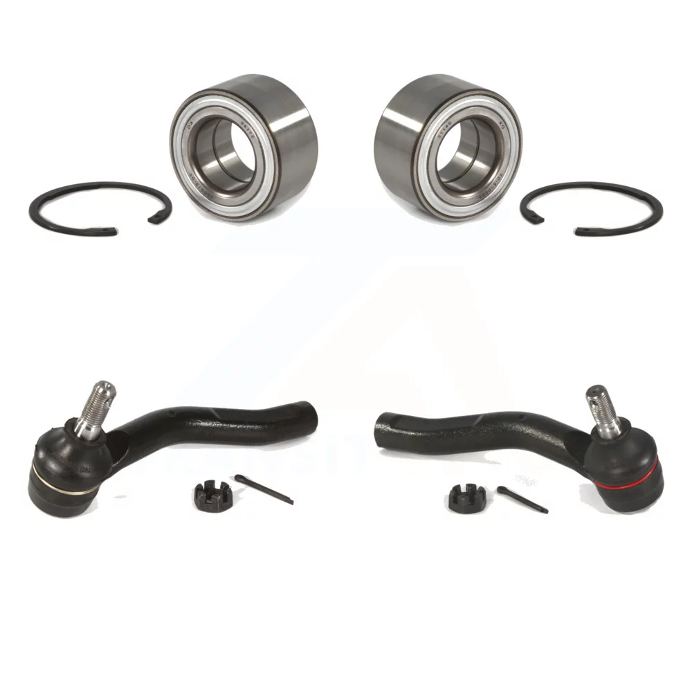 Transit Auto - Front Wheel Bearing And Tie Rod End Kit For Toyota Yaris Prius C K7T-100135