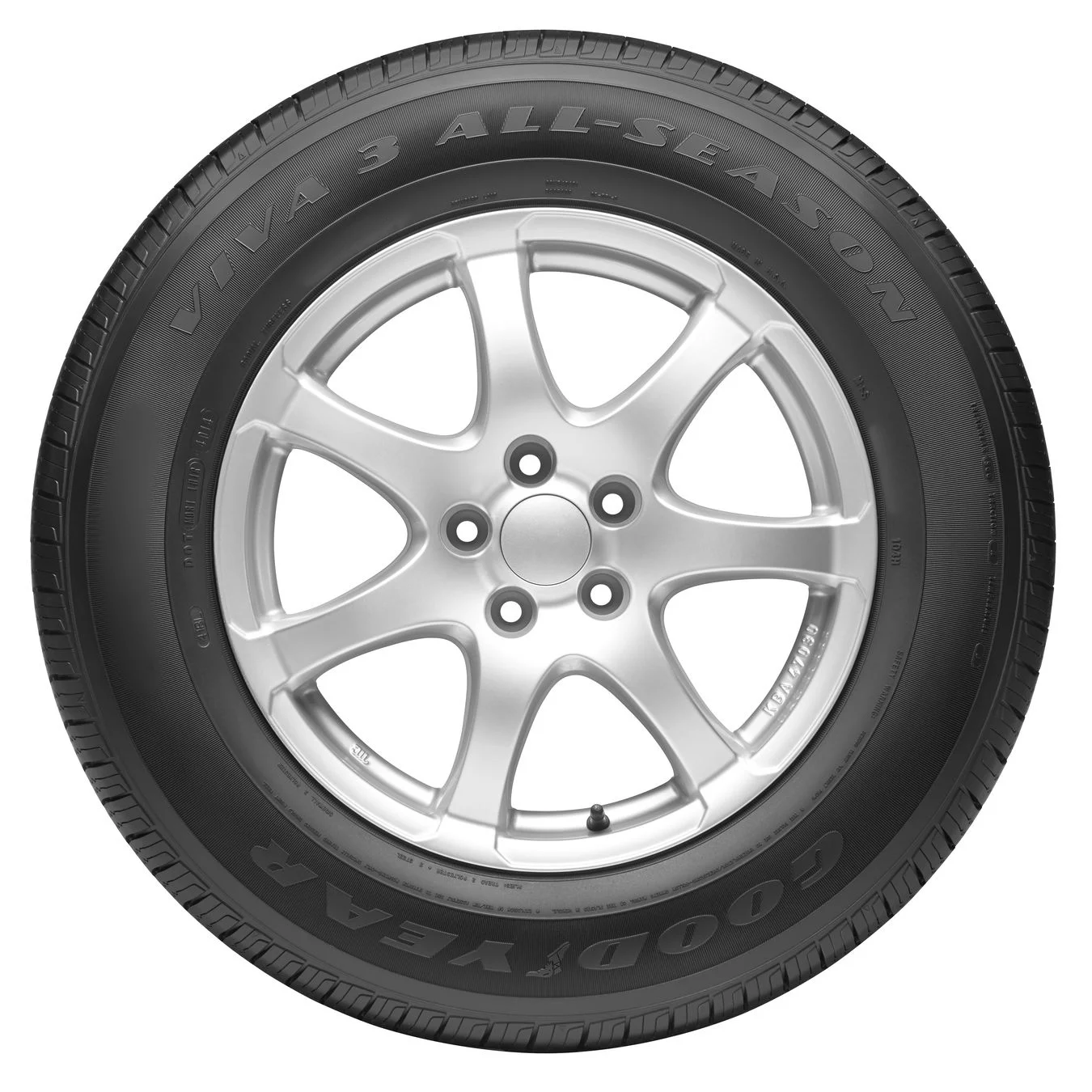 Goodyear Tires Viva 3 All-Season 215/65R16 98T Tire Fits: 2011 Toyota Sienna LE, 2005-07 Dodge Grand Caravan SXT