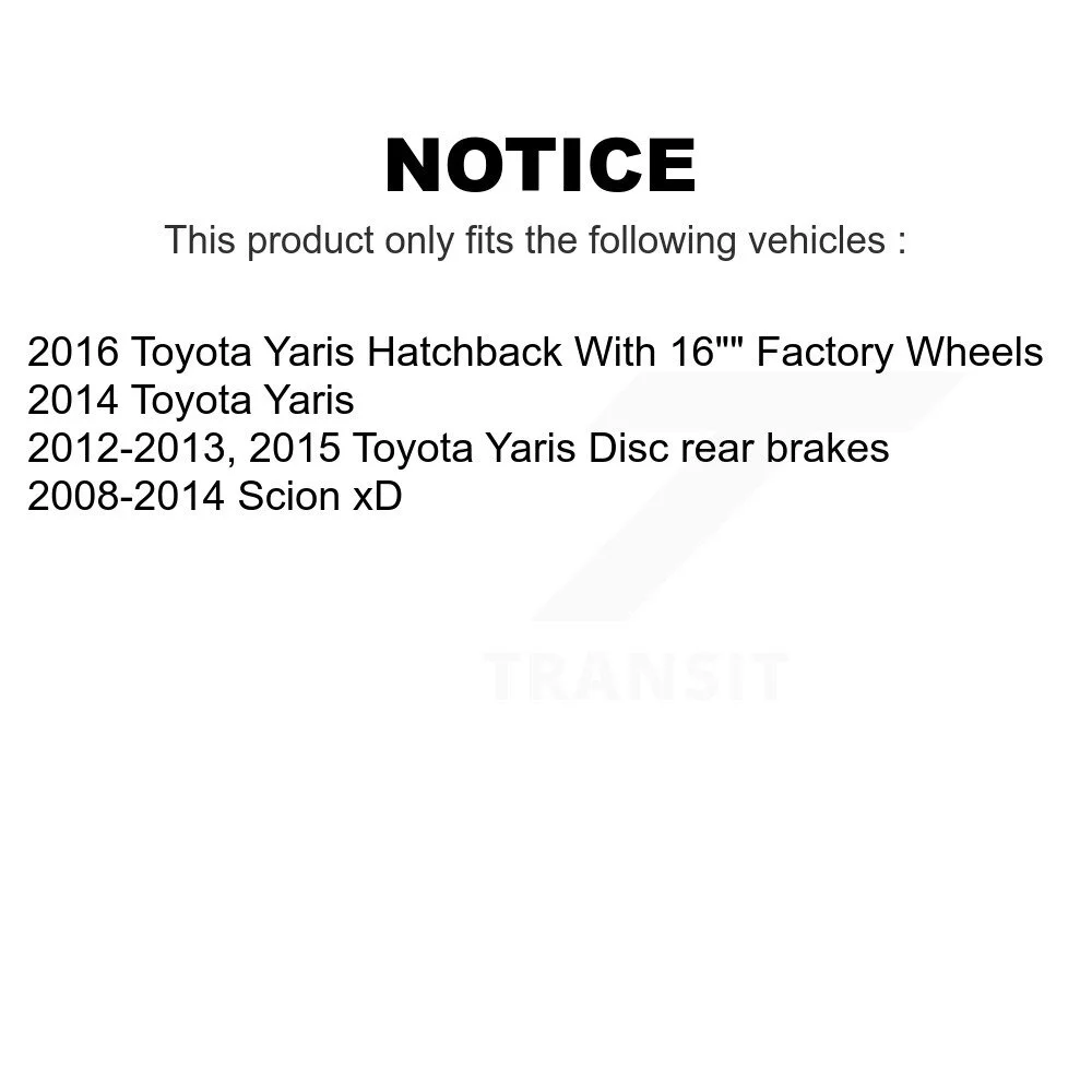 Front Suspension Ball Joint And Tie Rod End Kit For Toyota Yaris Scion xD K72-100923
