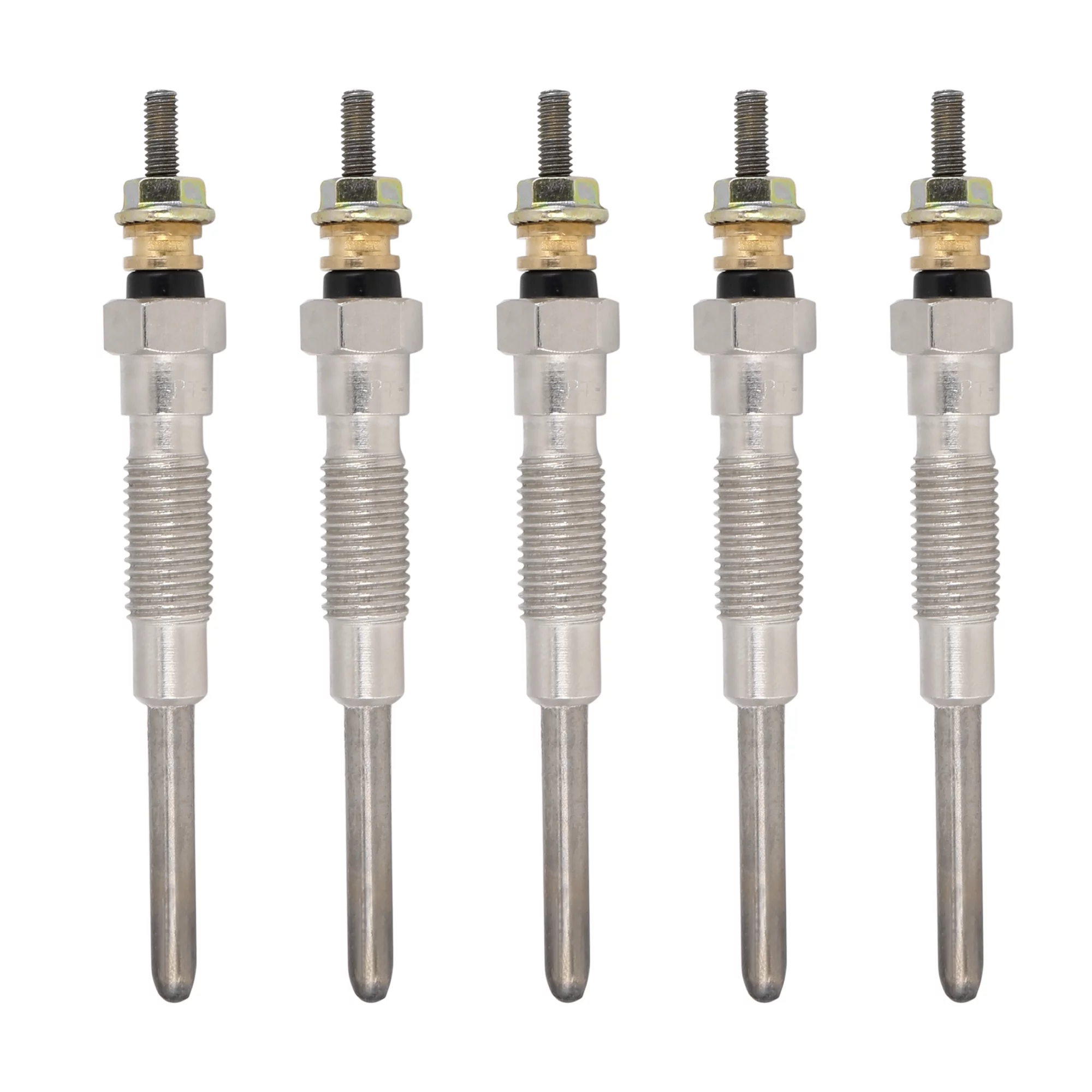 Car Diesel Heater Glow Plug Fit for1997-2005 Toyota Hilux 3.0 5L 5L-E Set of 5